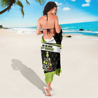 Tennis Christmas Sarong Ho Ho Hold My Racquet - Wonder Print Shop