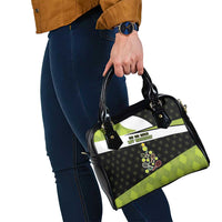Tennis Christmas Shoulder Handbag Ho Ho Hold My Racquet - Wonder Print Shop
