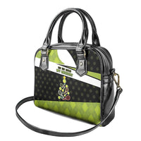 Tennis Christmas Shoulder Handbag Ho Ho Hold My Racquet - Wonder Print Shop