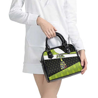 Tennis Christmas Shoulder Handbag Ho Ho Hold My Racquet - Wonder Print Shop