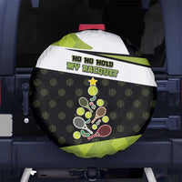 Tennis Christmas Spare Tire Cover Ho Ho Hold My Racquet - Wonder Print Shop