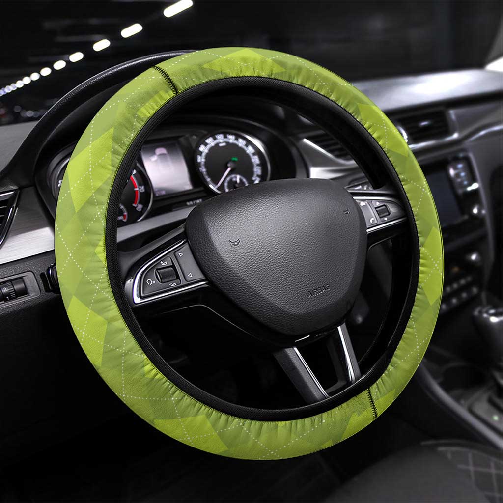Tennis Christmas Steering Wheel Cover Ho Ho Hold My Racquet - Wonder Print Shop