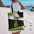 Tennis Christmas Tote Bag Ho Ho Hold My Racquet - Wonder Print Shop