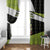 Tennis Christmas Window Curtain Ho Ho Hold My Racquet - Wonder Print Shop