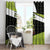 Tennis Christmas Window Curtain Ho Ho Hold My Racquet - Wonder Print Shop