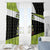 Tennis Christmas Window Curtain Ho Ho Hold My Racquet - Wonder Print Shop