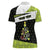 Personalized Tennis Christmas Women Polo Shirt Ho Ho Hold My Racquet - Wonder Print Shop