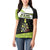 Personalized Tennis Christmas Women Polo Shirt Ho Ho Hold My Racquet - Wonder Print Shop