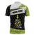 Personalized Tennis Christmas Zipper Polo Shirt Ho Ho Hold My Racquet - Wonder Print Shop