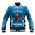 Merry Sharkmas Baseball Jacket I Am Dreaming Of A Great White Christmas - Wonder Print Shop