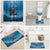 Merry Sharkmas Bathroom Set I Am Dreaming Of A Great White Christmas - Wonder Print Shop