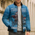 Merry Sharkmas Bomber Puffer Jacket I Am Dreaming Of A Great White Christmas - Wonder Print Shop