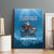 Merry Sharkmas Canvas Wall Art I Am Dreaming Of A Great White Christmas - Wonder Print Shop