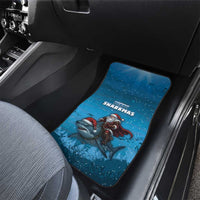Merry Sharkmas Car Mats I Am Dreaming Of A Great White Christmas - Wonder Print Shop