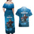 Merry Sharkmas Couples Matching Off Shoulder Maxi Dress and Hawaiian Shirt I Am Dreaming Of A Great White Christmas - Wonder Print Shop