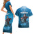 Merry Sharkmas Couples Matching Short Sleeve Bodycon Dress and Hawaiian Shirt I Am Dreaming Of A Great White Christmas - Wonder Print Shop