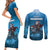 Merry Sharkmas Couples Matching Short Sleeve Bodycon Dress and Long Sleeve Button Shirt I Am Dreaming Of A Great White Christmas - Wonder Print Shop