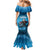 Merry Sharkmas Family Matching Mermaid Dress and Hawaiian Shirt I Am Dreaming Of A Great White Christmas - Wonder Print Shop