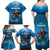 Merry Sharkmas Family Matching Off Shoulder Maxi Dress and Hawaiian Shirt I Am Dreaming Of A Great White Christmas - Wonder Print Shop