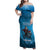 Merry Sharkmas Family Matching Off Shoulder Maxi Dress and Hawaiian Shirt I Am Dreaming Of A Great White Christmas - Wonder Print Shop
