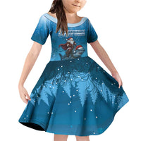 Merry Sharkmas Family Matching Off Shoulder Short Dress and Hawaiian Shirt I Am Dreaming Of A Great White Christmas - Wonder Print Shop