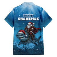 Merry Sharkmas Family Matching Off Shoulder Short Dress and Hawaiian Shirt I Am Dreaming Of A Great White Christmas - Wonder Print Shop