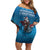 Merry Sharkmas Family Matching Off Shoulder Short Dress and Hawaiian Shirt I Am Dreaming Of A Great White Christmas - Wonder Print Shop