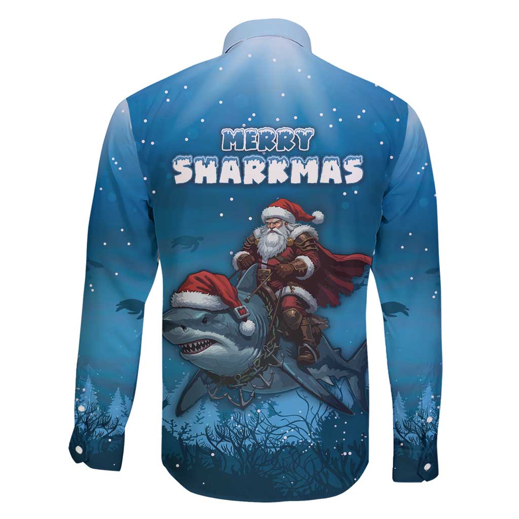Merry Sharkmas Family Matching Short Sleeve Bodycon Dress and Hawaiian Shirt I Am Dreaming Of A Great White Christmas - Wonder Print Shop