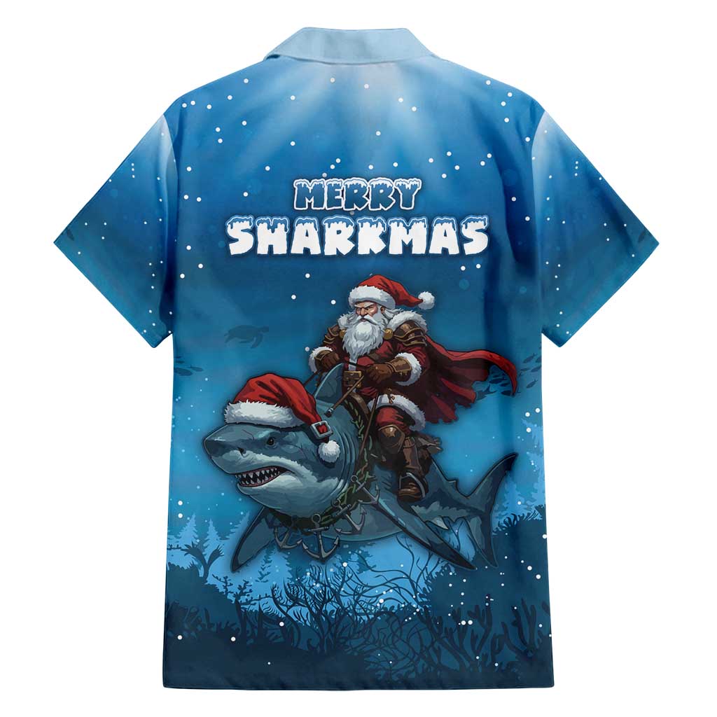 Merry Sharkmas Family Matching Tank Maxi Dress and Hawaiian Shirt I Am Dreaming Of A Great White Christmas - Wonder Print Shop