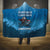 Merry Sharkmas Hooded Blanket I Am Dreaming Of A Great White Christmas - Wonder Print Shop
