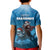 Merry Sharkmas Kid Polo Shirt I Am Dreaming Of A Great White Christmas - Wonder Print Shop