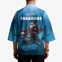Merry Sharkmas Kimono I Am Dreaming Of A Great White Christmas - Wonder Print Shop