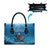 Merry Sharkmas Leather Bag I Am Dreaming Of A Great White Christmas - Wonder Print Shop