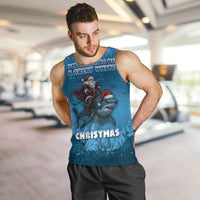 Merry Sharkmas Men Tank Top I Am Dreaming Of A Great White Christmas - Wonder Print Shop