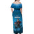 Merry Sharkmas Off Shoulder Maxi Dress I Am Dreaming Of A Great White Christmas - Wonder Print Shop