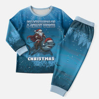 Merry Sharkmas Christmas Pajama Set I Am Dreaming Of A Great White Christmas - Wonder Print Shop