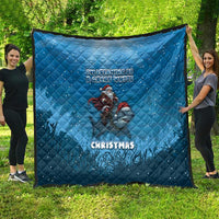 Merry Sharkmas Quilt I Am Dreaming Of A Great White Christmas - Wonder Print Shop