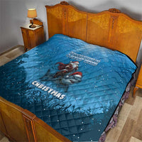 Merry Sharkmas Quilt I Am Dreaming Of A Great White Christmas - Wonder Print Shop