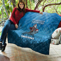 Merry Sharkmas Quilt I Am Dreaming Of A Great White Christmas - Wonder Print Shop