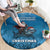 Merry Sharkmas Round Carpet I Am Dreaming Of A Great White Christmas - Wonder Print Shop