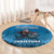 Merry Sharkmas Round Carpet I Am Dreaming Of A Great White Christmas - Wonder Print Shop