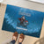 Merry Sharkmas Rubber Doormat I Am Dreaming Of A Great White Christmas - Wonder Print Shop