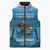 Merry Sharkmas Sleeveless Puffer Jacket I Am Dreaming Of A Great White Christmas - Wonder Print Shop