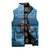 Merry Sharkmas Sleeveless Puffer Jacket I Am Dreaming Of A Great White Christmas - Wonder Print Shop