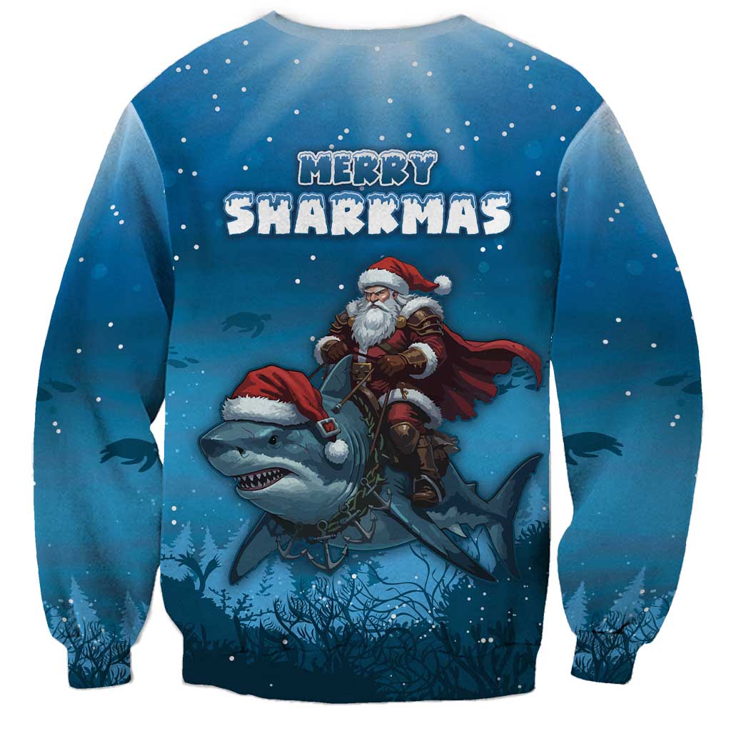 Merry Sharkmas Sweatshirt I Am Dreaming Of A Great White Christmas - Wonder Print Shop