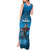 Merry Sharkmas Tank Maxi Dress I Am Dreaming Of A Great White Christmas - Wonder Print Shop