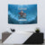 Merry Sharkmas Tapestry I Am Dreaming Of A Great White Christmas - Wonder Print Shop