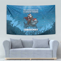 Merry Sharkmas Tapestry I Am Dreaming Of A Great White Christmas - Wonder Print Shop