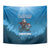 Merry Sharkmas Tapestry I Am Dreaming Of A Great White Christmas - Wonder Print Shop