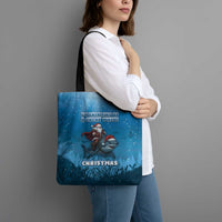 Merry Sharkmas Tote Bag I Am Dreaming Of A Great White Christmas - Wonder Print Shop
